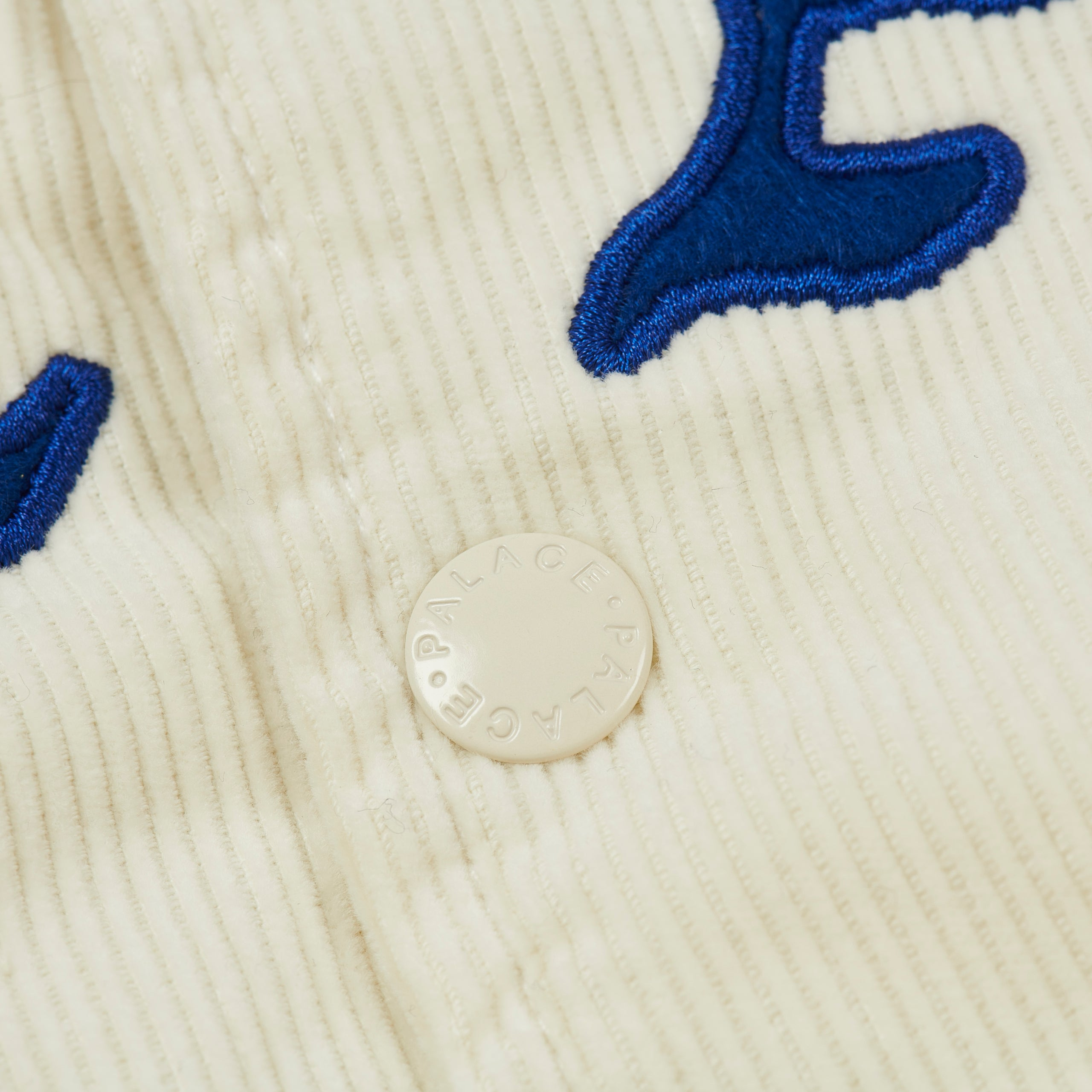 Thumbnail PALACE LOVE VARSITY JACKET SOFT WHITE one color