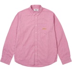 Thumbnail PALACE OXFORD SHIRT BURGUNDY one color