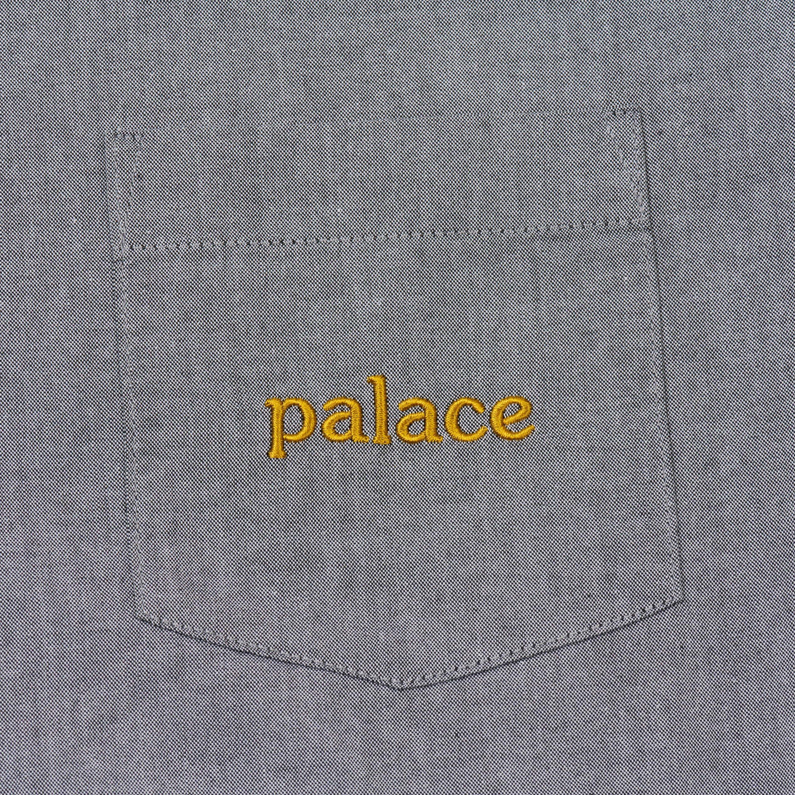 Thumbnail PALACE OXFORD SHIRT BLACK one color