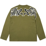 Thumbnail SKETCHY LONE WOLF LONGSLEEVE THE DEEP GREEN one color