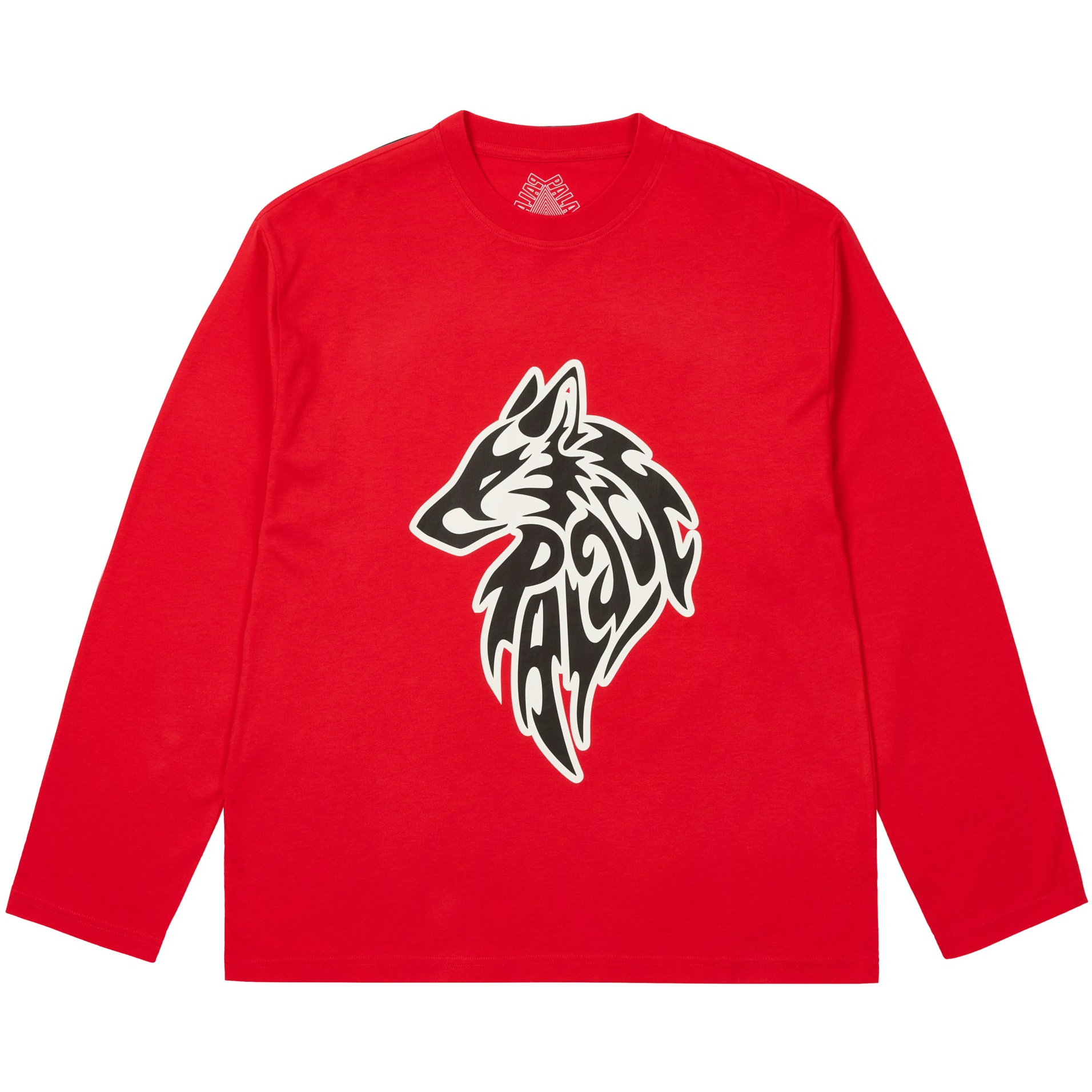 Thumbnail SKETCHY LONE WOLF LONGSLEEVE TRUEST RED one color