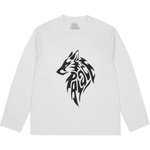 Thumbnail SKETCHY LONE WOLF LONGSLEEVE WHITE one color