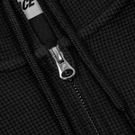 Thumbnail STAMP WAFFLE ZIP HOOD BLACK one color