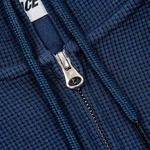 Thumbnail STAMP WAFFLE ZIP HOOD NAVY one color