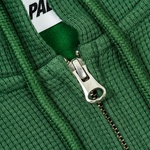 Thumbnail STAMP WAFFLE ZIP HOOD RACEY GREEN one color