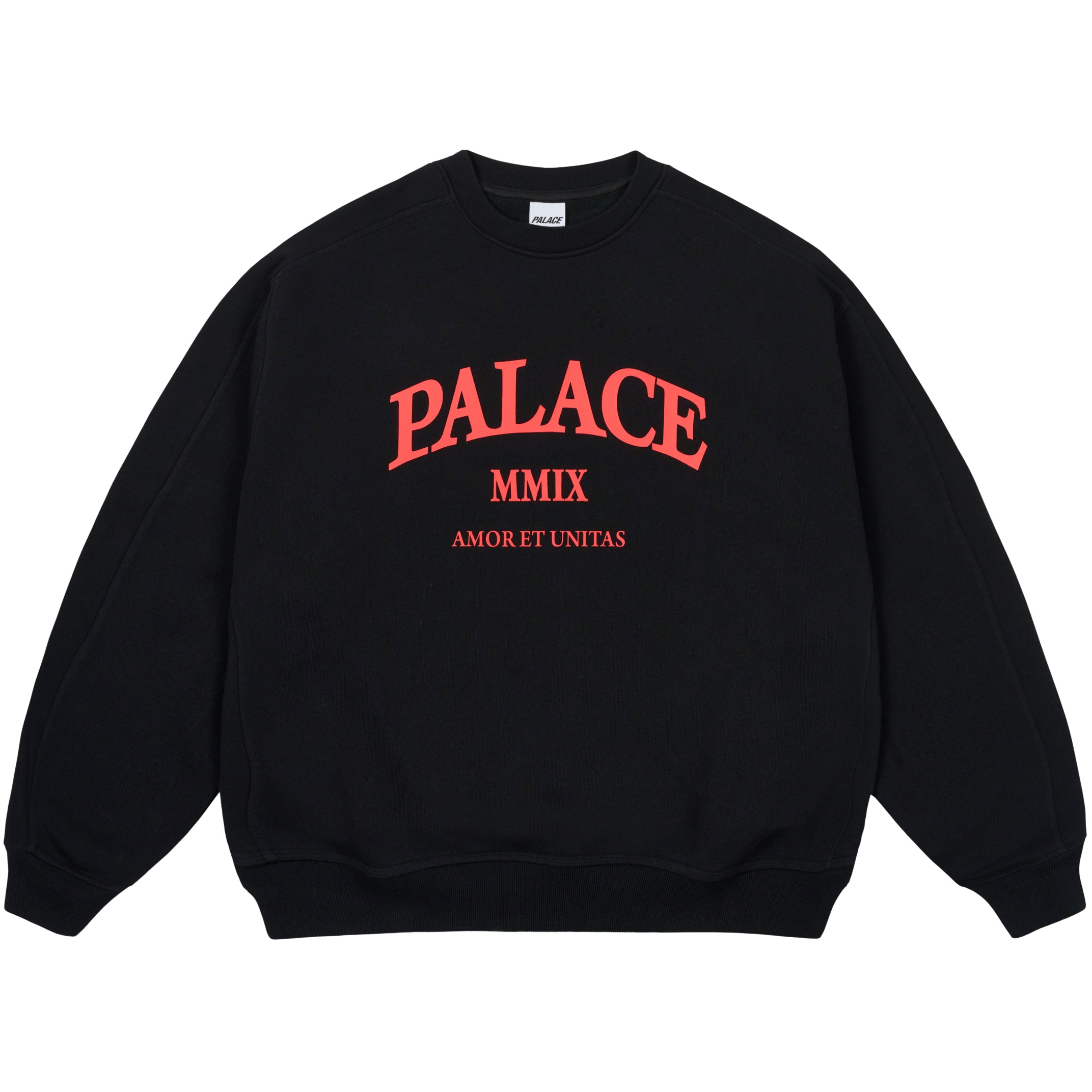 Thumbnail UNITAS OVERSIZED CREW BLACK one color
