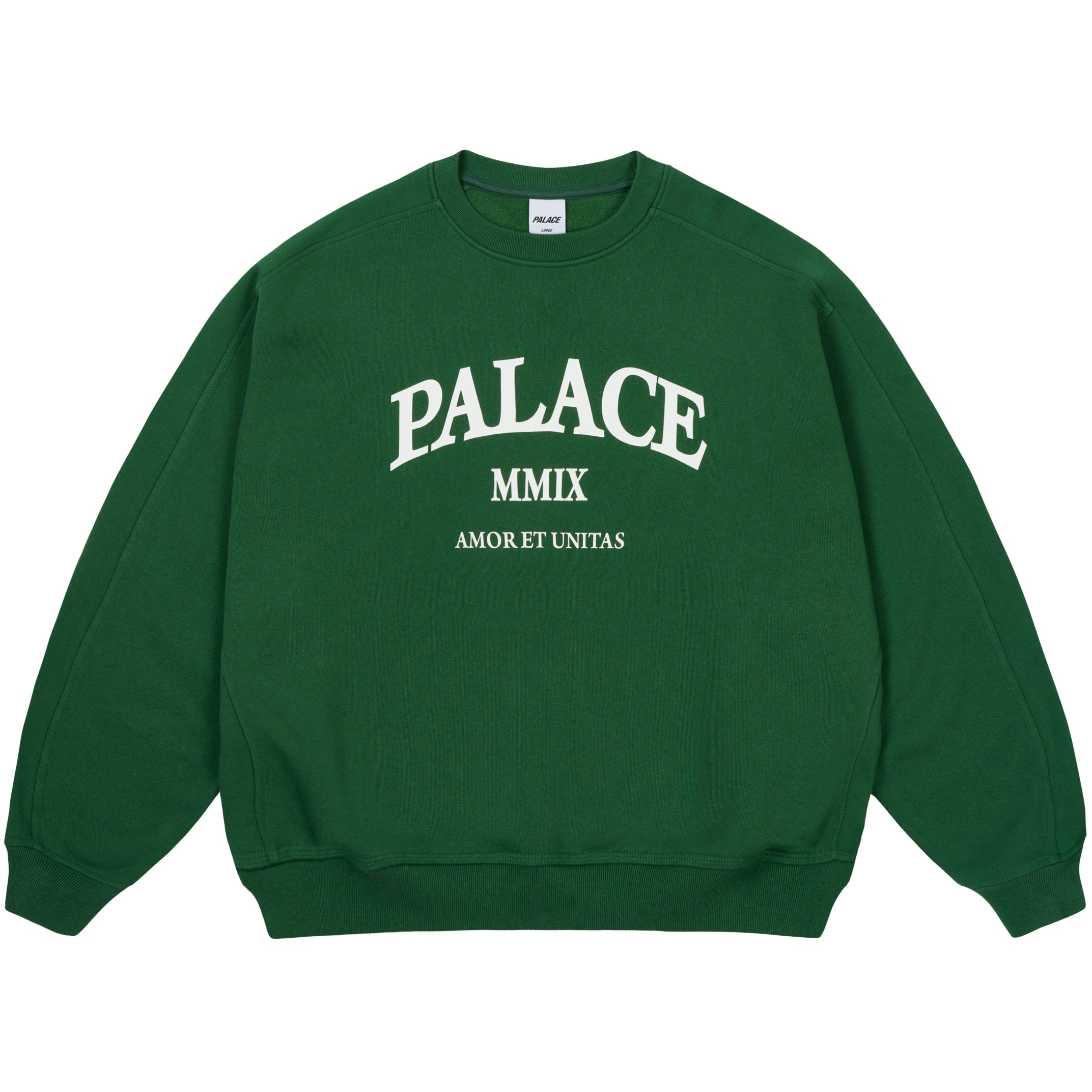 Thumbnail UNITAS OVERSIZED CREW RACEY GREEN one color