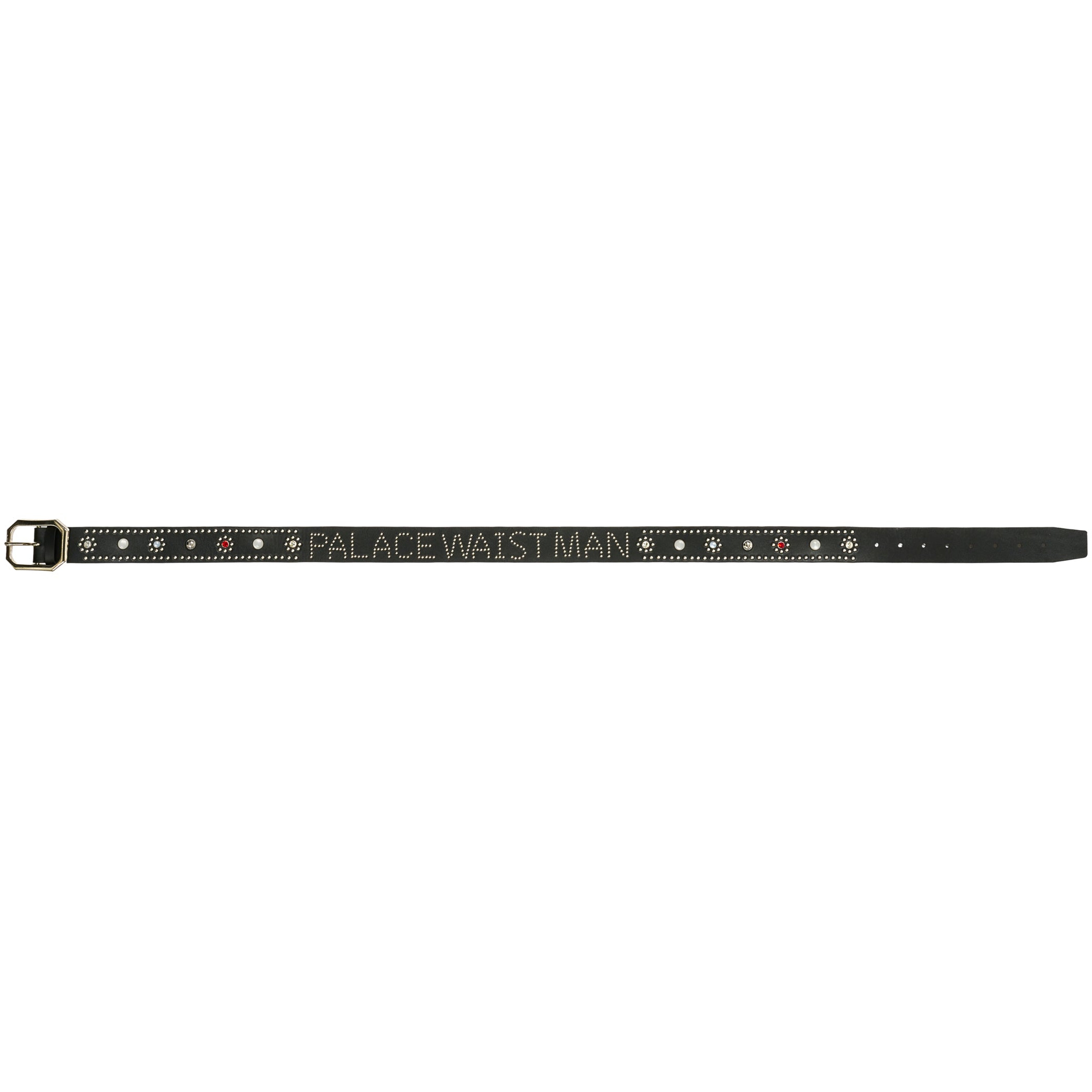 Thumbnail WAIST MAN STUDDED BELT BLACK / SILVER one color
