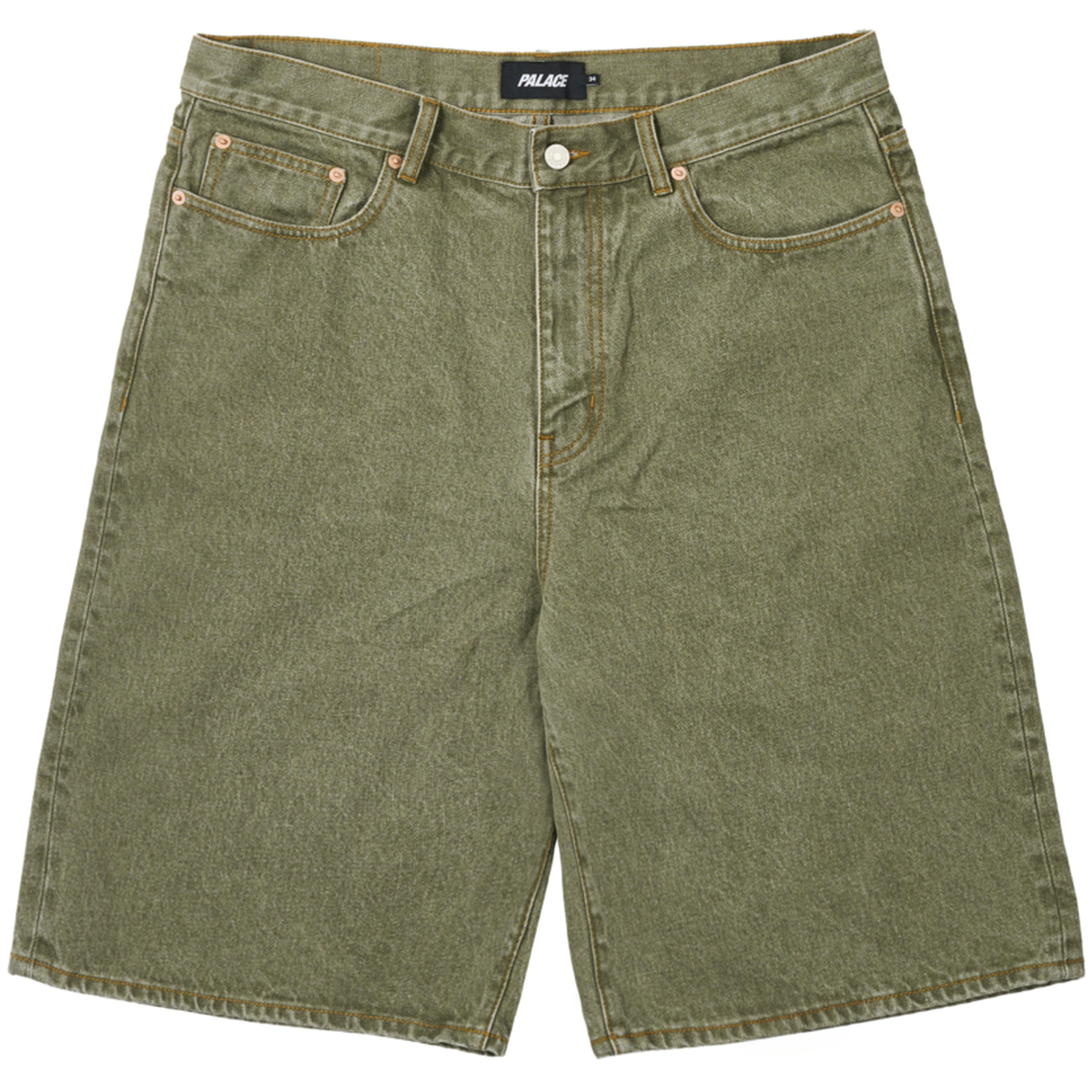 Thumbnail DENIM SHORT THE DEEP GREEN one color