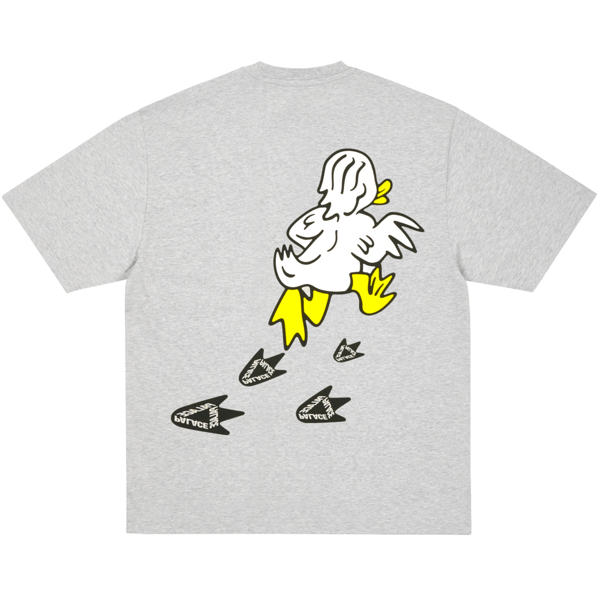 Thumbnail DUCK OFF T-SHIRT GREY MARL one color