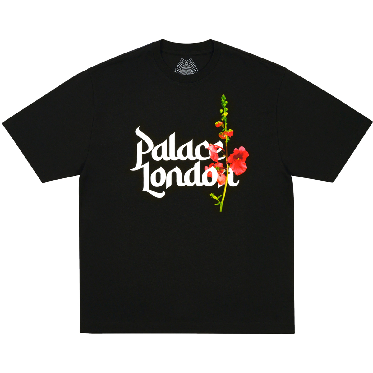 FLOWER TYPE T-SHIRT BLACK one color