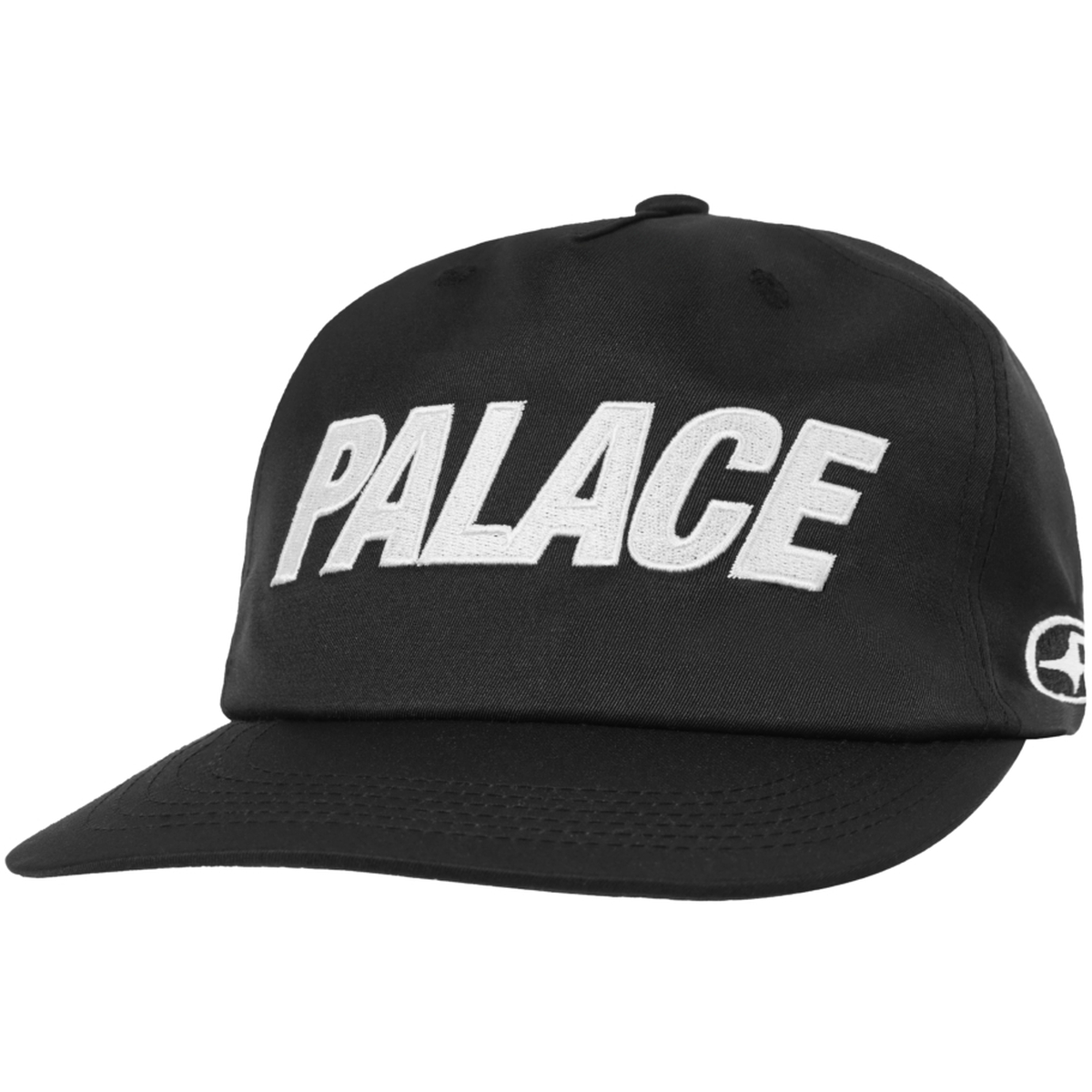 Thumbnail FONT SNAPBACK 5-PANEL BLACK one color