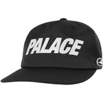 Thumbnail FONT SNAPBACK 5-PANEL BLACK one color