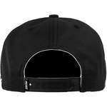 Thumbnail FONT SNAPBACK 5-PANEL BLACK one color