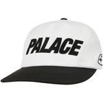 Thumbnail FONT SNAPBACK 5-PANEL WHITE / BLACK one color