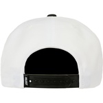 Thumbnail FONT SNAPBACK 5-PANEL WHITE / BLACK one color