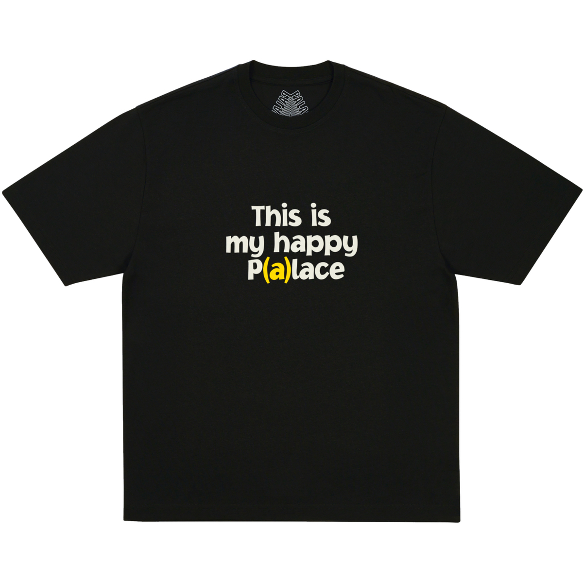 HAPPY PALACE T-SHIRT BLACK one color