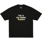Thumbnail HAPPY PALACE T-SHIRT BLACK one color