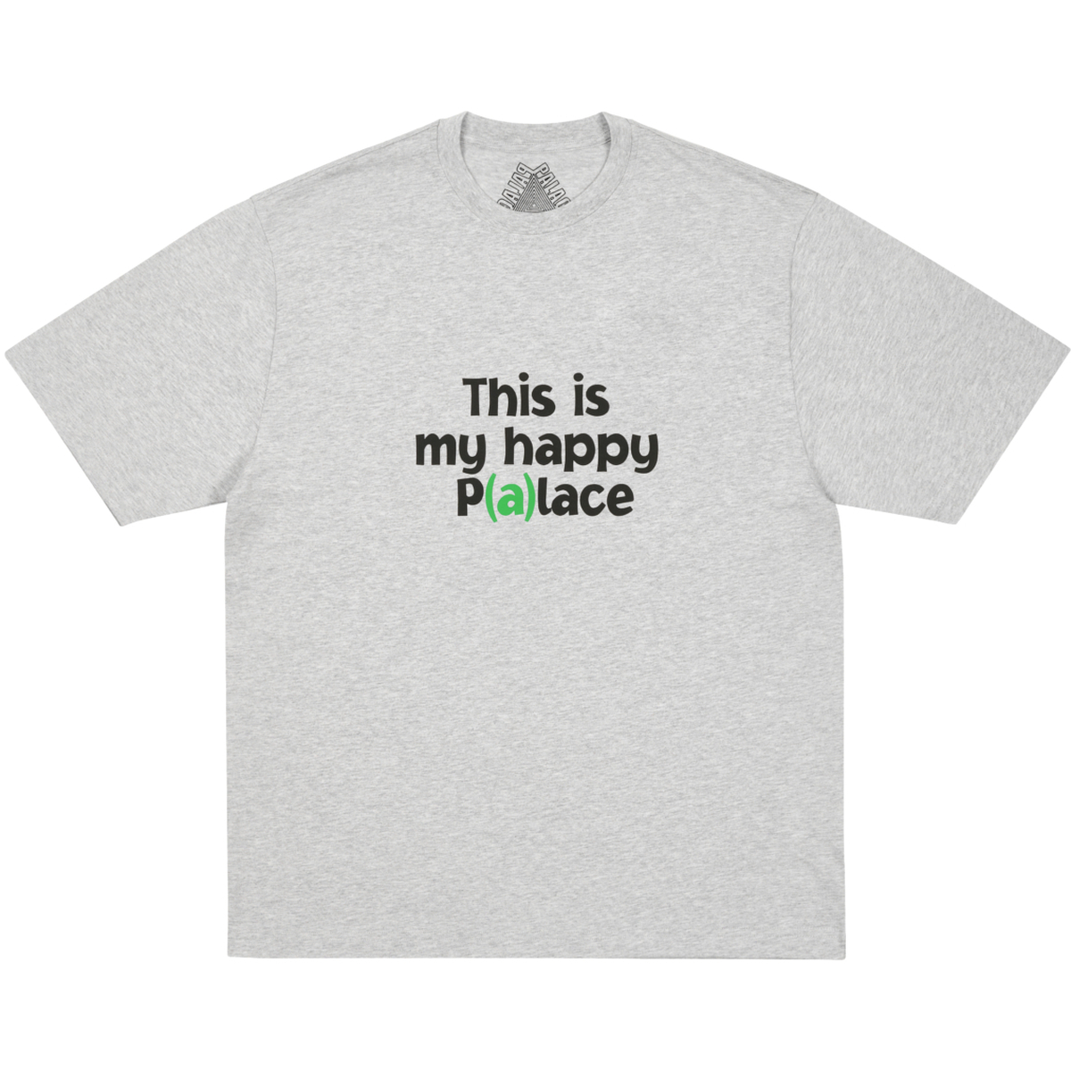 HAPPY PALACE T-SHIRT GREY MARL one color