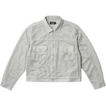 Thumbnail MESH TRUCKER JACKET CONCRETE GREY one color