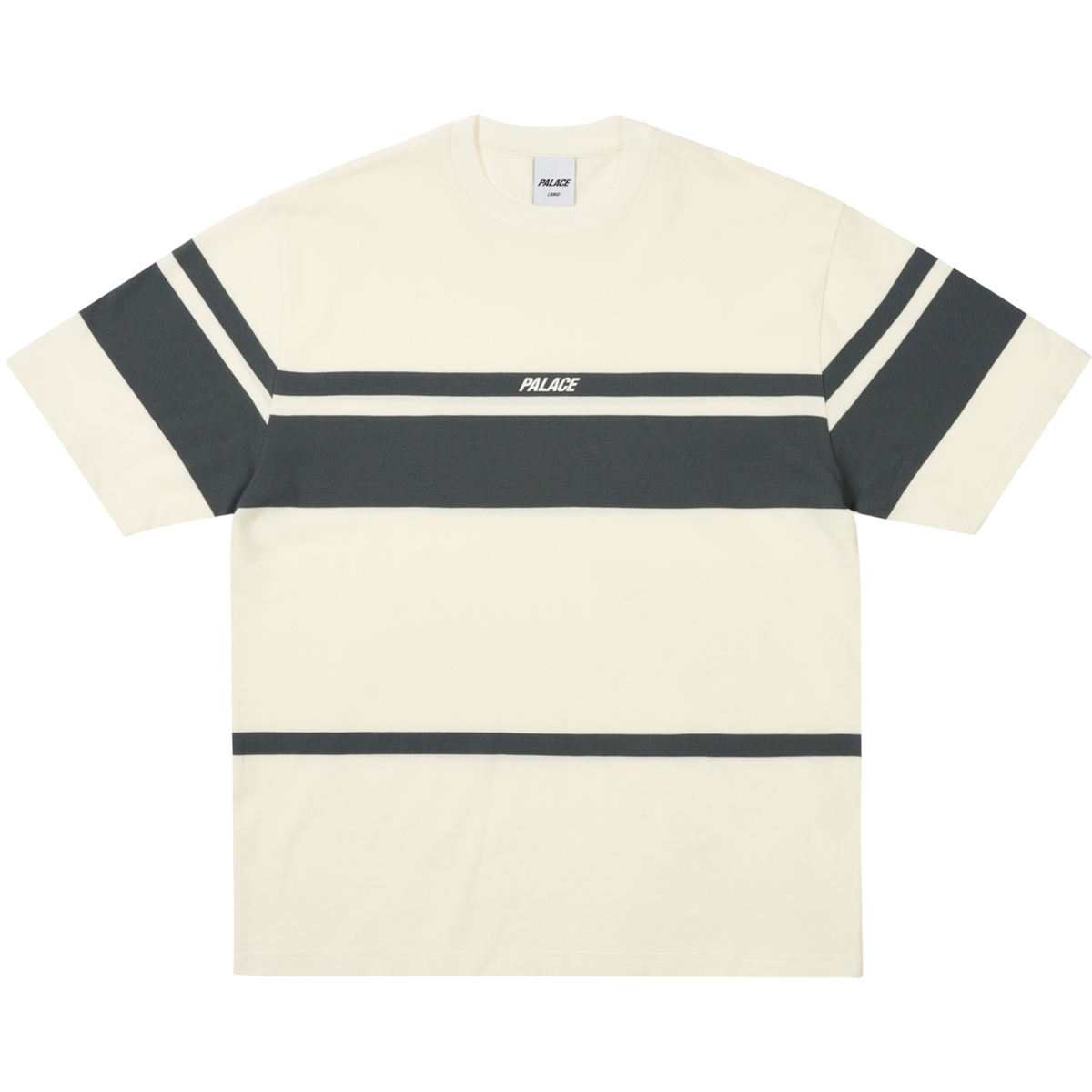 Thumbnail P-STRIPE T-SHIRT WHITE one color