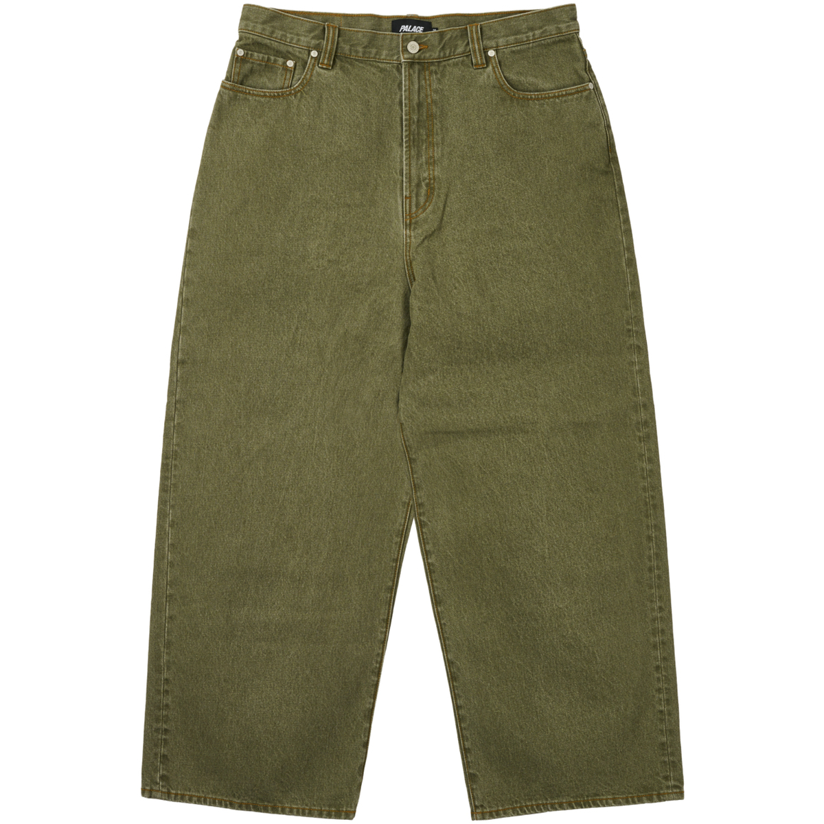 Thumbnail P100 SUPER BAGGY JEAN THE DEEP GREEN one color