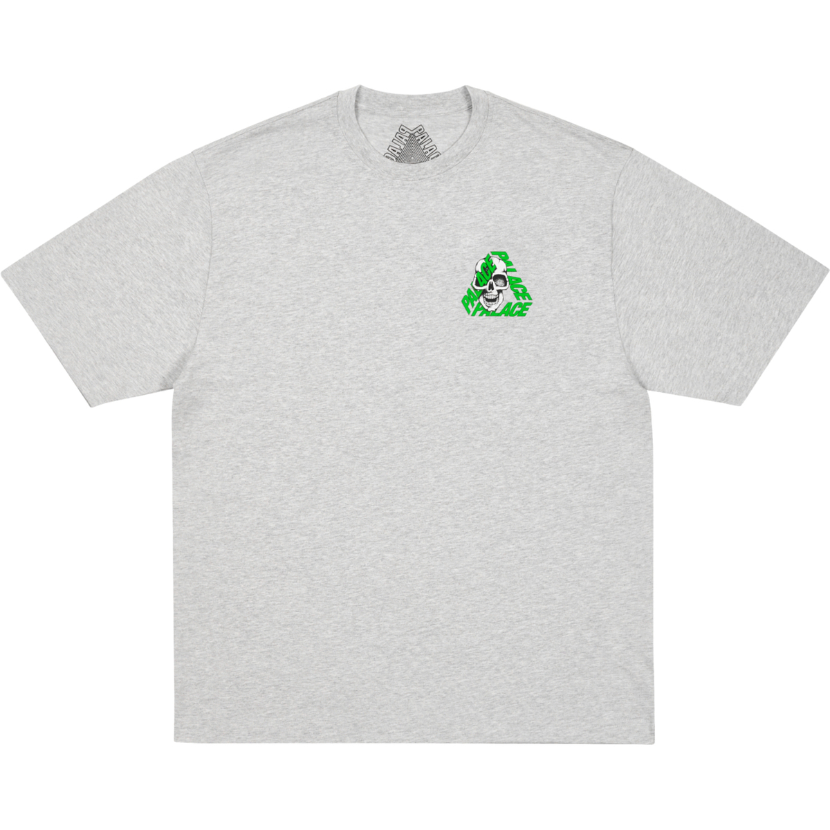 Thumbnail P3 SKULL T-SHIRT GREY MARL one color
