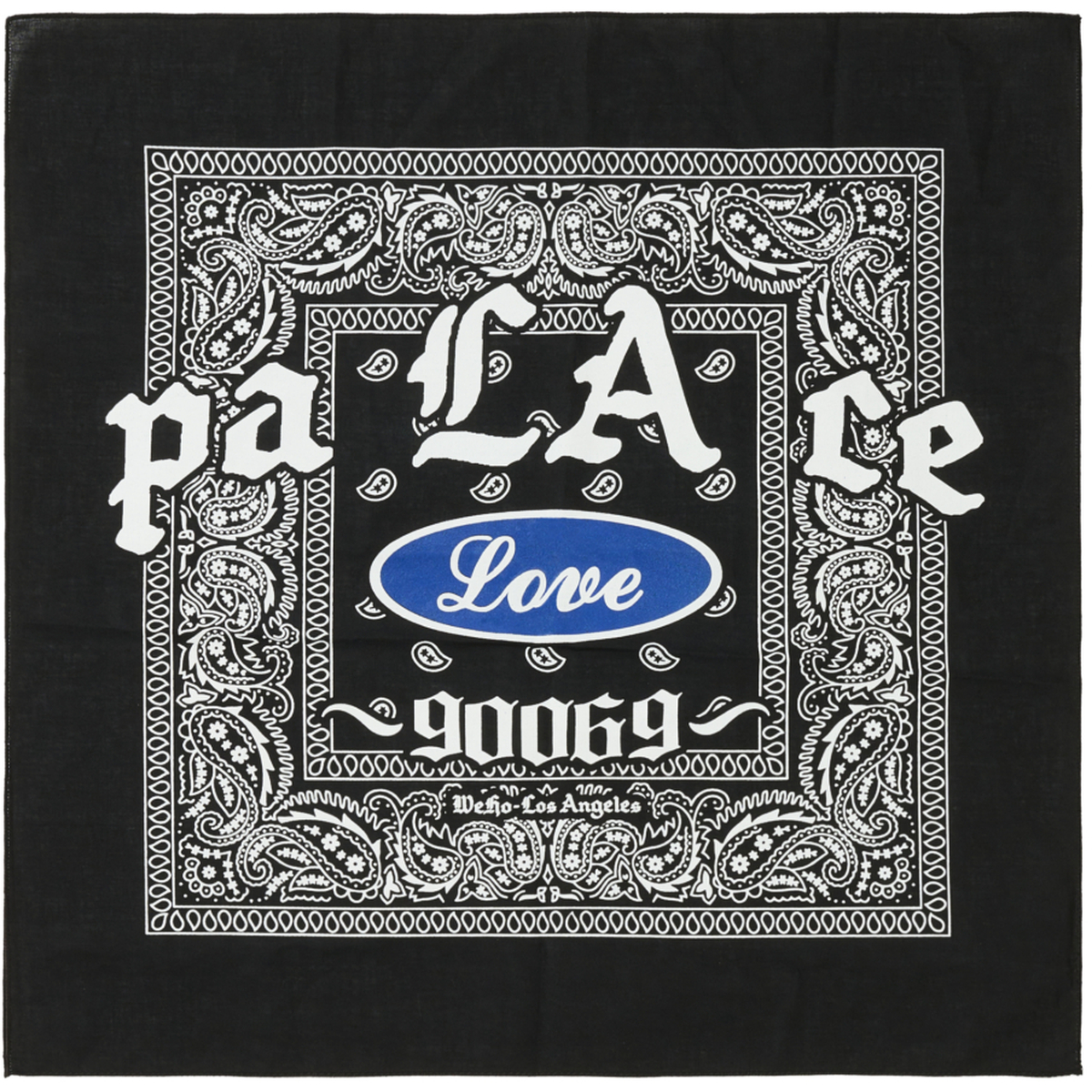 PALACE BANDANA BLACK one color