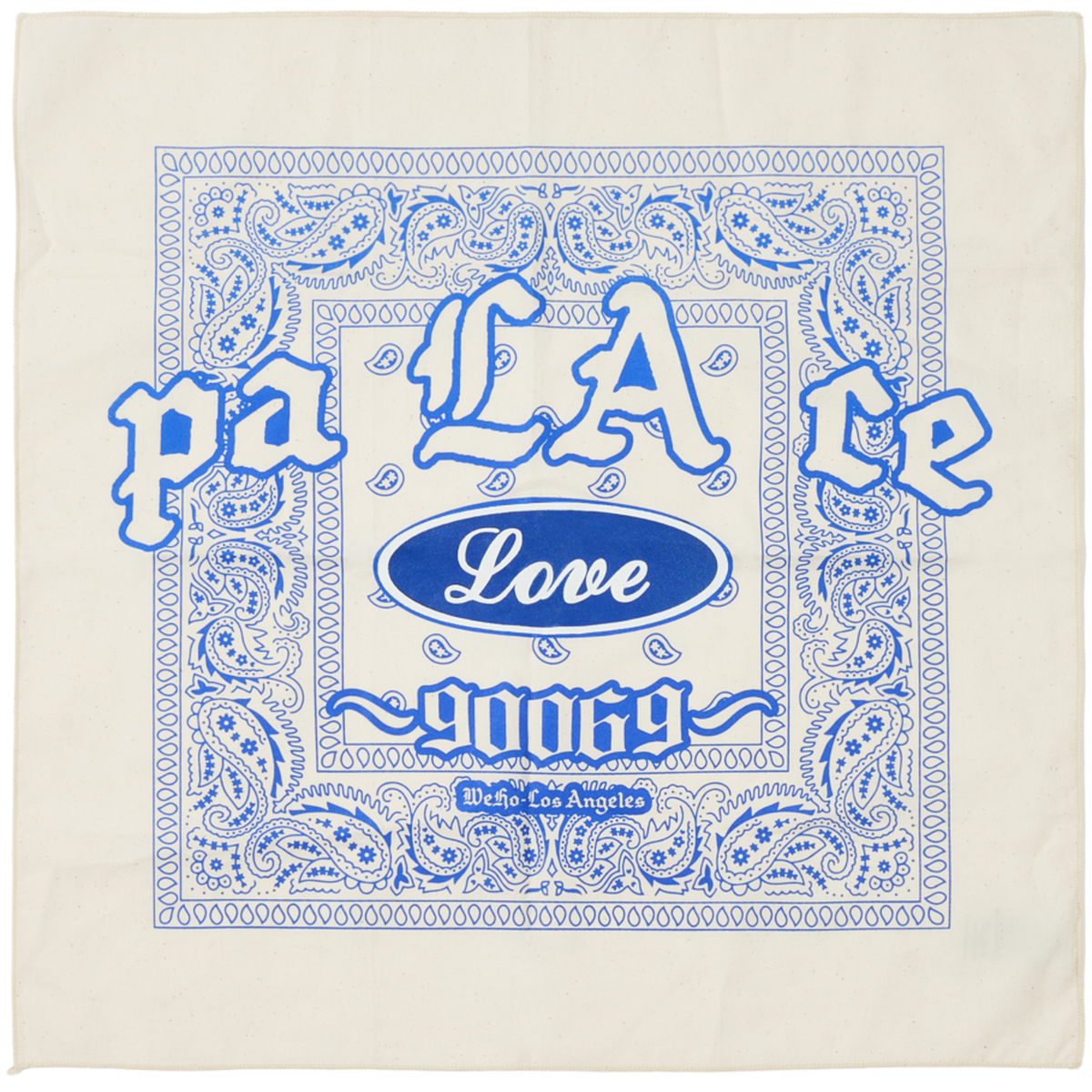 PALACE BANDANA WHITE one color