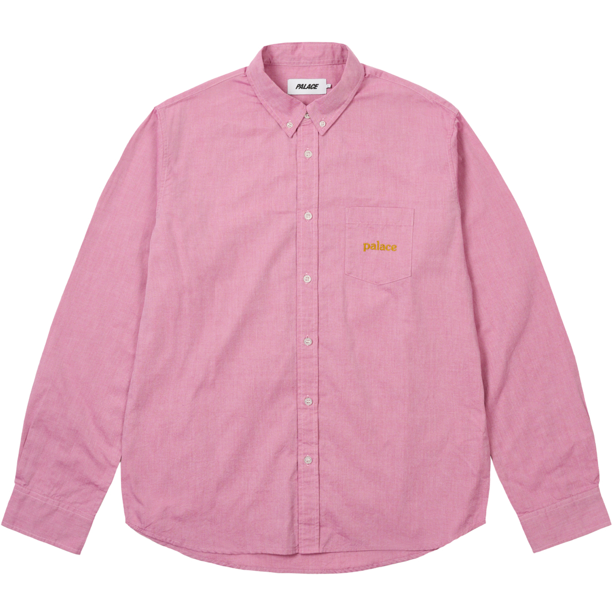 Thumbnail PALACE OXFORD SHIRT BURGUNDY one color