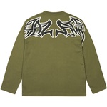 Thumbnail SKETCHY LONE WOLF LONGSLEEVE THE DEEP GREEN one color