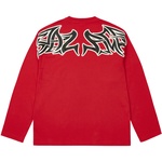 Thumbnail SKETCHY LONE WOLF LONGSLEEVE TRUEST RED one color