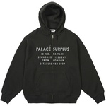 Thumbnail STAMP WAFFLE ZIP HOOD BLACK one color