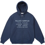 Thumbnail STAMP WAFFLE ZIP HOOD NAVY one color