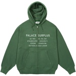 Thumbnail STAMP WAFFLE ZIP HOOD RACEY GREEN one color