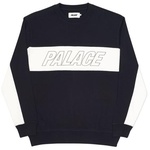 Thumbnail TRI PANEL CREW BLACK / WHITE one color