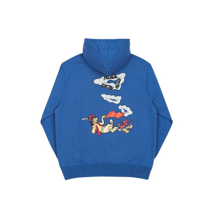 Thumbnail SMOKE SIG HOOD BLUE one color