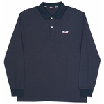 Thumbnail BASICALLY A LONGSLEEVE POLO NAVY one color