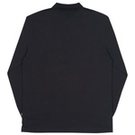 Thumbnail BASICALLY A LONGSLEEVE POLO BLACK one color