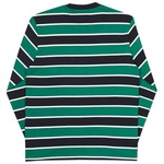 Thumbnail BORDER LONGSLEEVE GREEN / BLACK one color