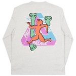 Thumbnail DANCING MAN LONGSLEEVE GREY MARL one color