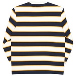 Thumbnail BORDER LONGSLEEVE WHITE / NAVY one color