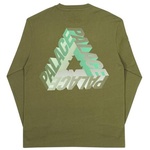 Thumbnail P-3D LONGSLEEVE ARMY GREEN one color