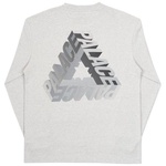 Thumbnail P-3D LONGSLEEVE GREY MARL one color