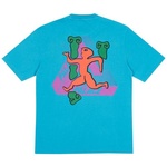 Thumbnail DANCING MAN T-SHIRT TEAL BLUE one color