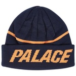 Thumbnail REVERSIBLE BEANIE NAVY / ORANGE one color