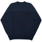 Thumbnail THICK CHUNK KNIT NAVY one color