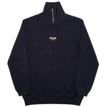 Thumbnail BRUSHER ZIP NECK SWEAT BLACK one color