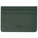 Thumbnail LEATHER CARD HOLDER DARK GREEN one color