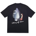 Thumbnail STEAMING T-SHIRT BLACK one color